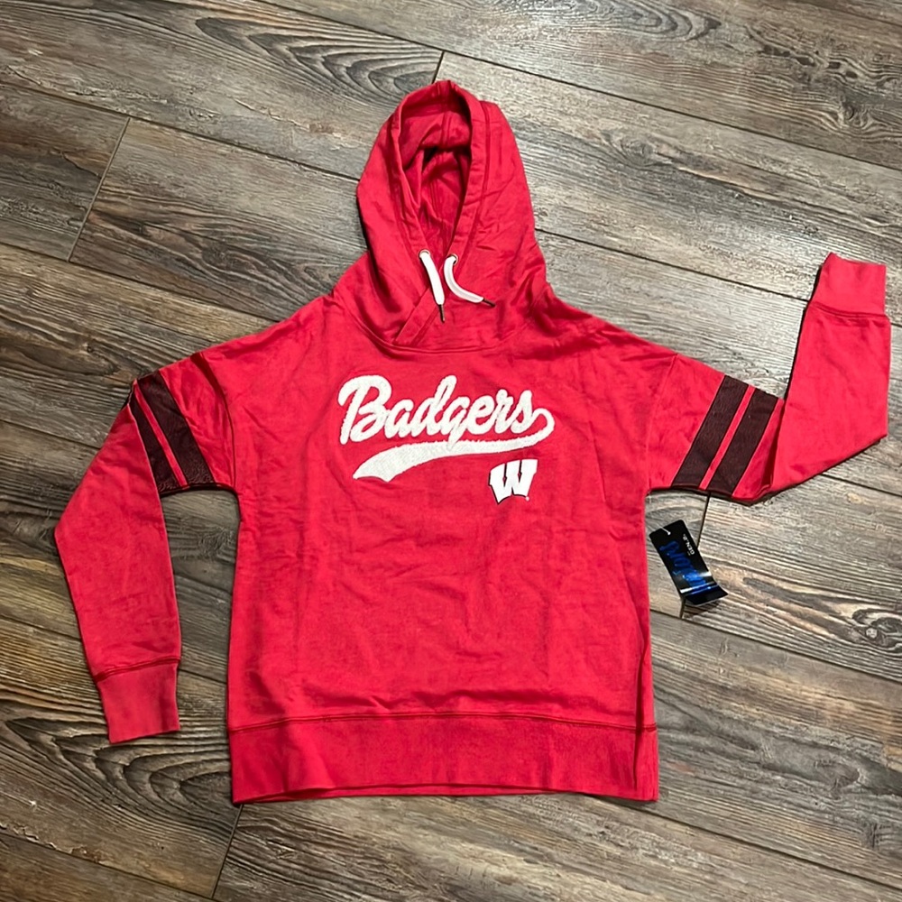 NWT Badgers hoodie
